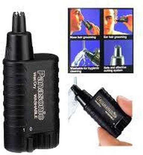Panasonic ER115 Nose and Ear Hair Trimmer Trimmer 30 Runtime 1 Length ...