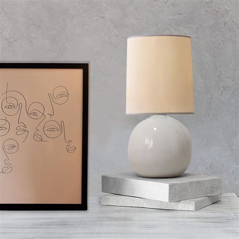 Buy Homesake® Bedside Ceramic Table Lamp, Classic Desk lamp for Living ...