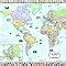 Buy World Map ( 140 x 100 cm ) Laminated ( Big Map ) Book Online at Low ...