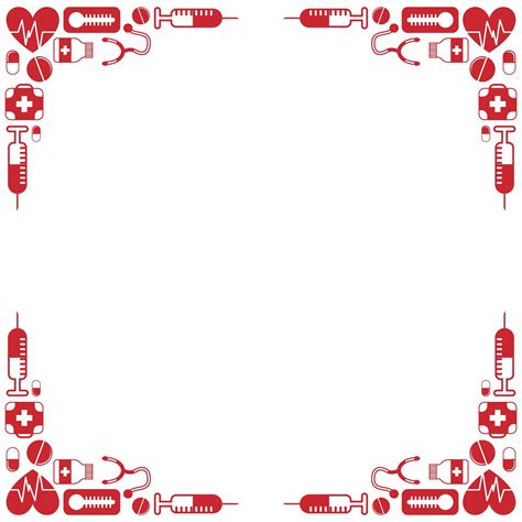 Medical Borders - 10 Free PDF Printables | Printablee | Medical clip ...