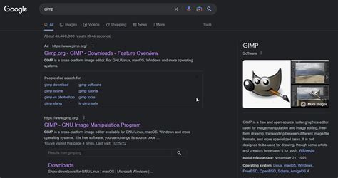 Change the standard file Location/ Directory for the Export of Files : r/GIMP