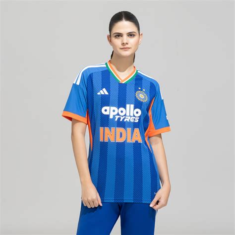 adidas INDIA T20 INTERNATIONAL CRICKET JERSEY 2026 - Blue | adidas India