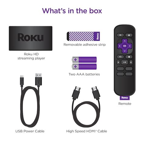 Roku HD Smart Streaming Device with Remote Control Included 3932RD at ...