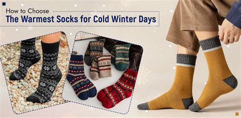 How to Choose the Warmest Socks for Winter | Cozy Comfort Tips ...