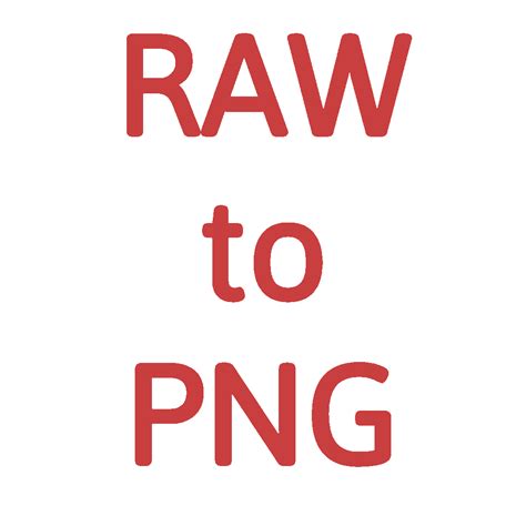 Conversion RAW to PNG – akusimus.com