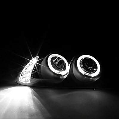 Buy Spec-D Tuning Black Projector Headlights Compatible with 2000-2003 ...