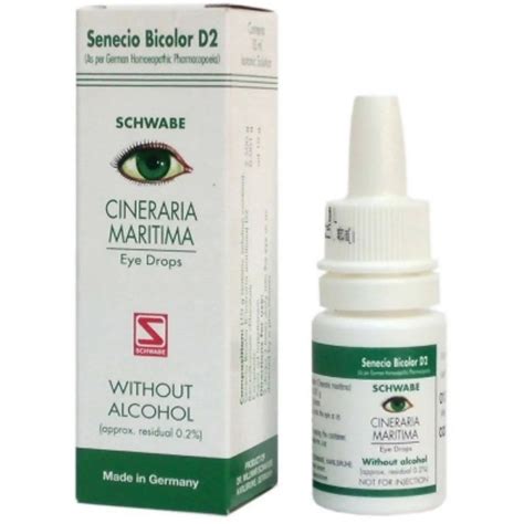 Buy Dr. Willmar Schwabe Germany Cineraria Maritima Eye Drops