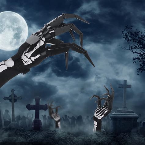 Buy 4 Pieces Costume Finger Extensions Set Include 1 Pair of The ...