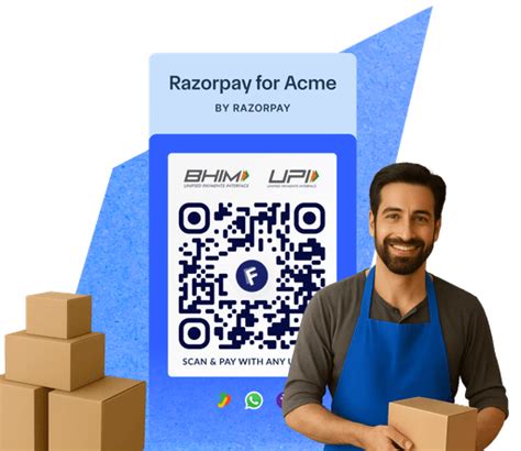 UPI QR Code Generator for Payments | Razorpay QR Solutions