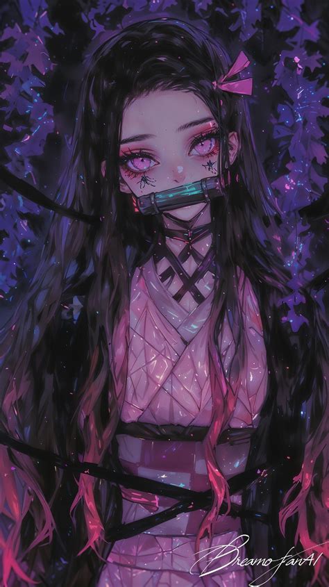 Hello, friends! I’ve been working on some fan art of Nezuko Kamado from ...