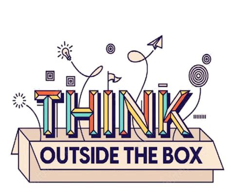 Think Outside The Box Theme Office Wallpaper – Myindianthings