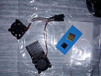 Raspberry Pi 4 Dual Fan with Heatsink Cooling System Double Cooling Fan ...