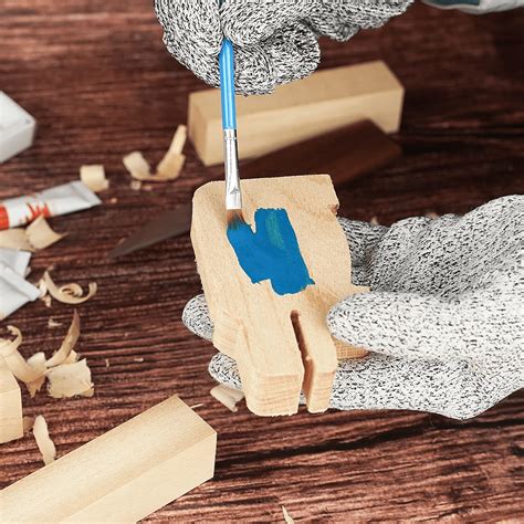 Blocos de escultura em madeira de tília 4/8/12 peças, blocos de ...