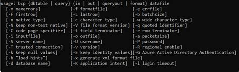 Using BCP in SQL 的图像结果