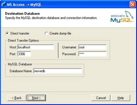 MySQL MS Access 的图像结果