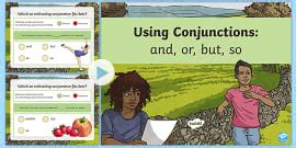 What is a Conjunction PowerPoint | Twinkl