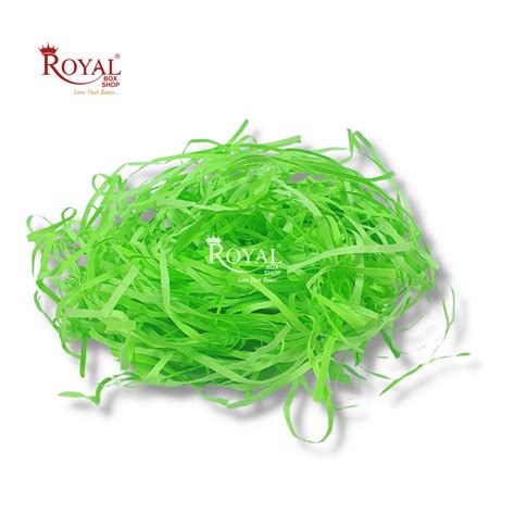 RoyalBoxShop® Premium Shredded Paper for Gift Packing (100g) I Light ...