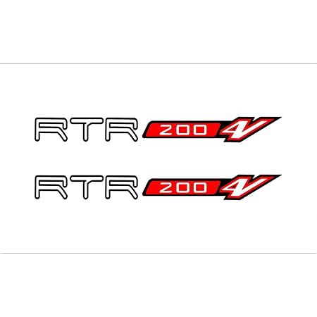 SIGN EVER Vinyl Bike Sticker, 9.84 x 0.98 Inches, Black White Red ...