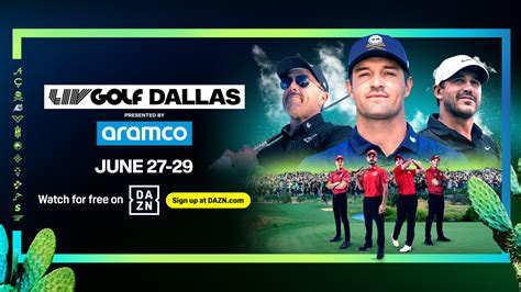 LIV Golf Dallas 2025: Date, start time, tee times, stream info and how ...