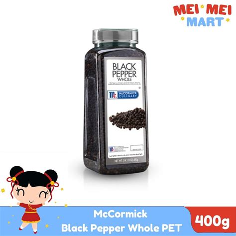 McCormick Black Pepper Whole PET 400g | Shopee Philippines