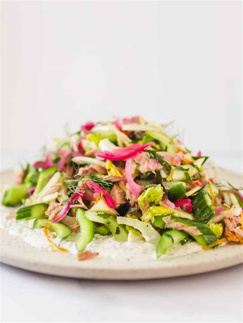 Easy Albacore Tuna Salad - Lena's Kitchen