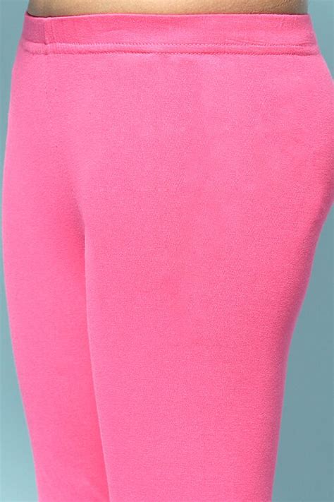 Pink Cotton Blend Layered Printed Suit Set at Biba India