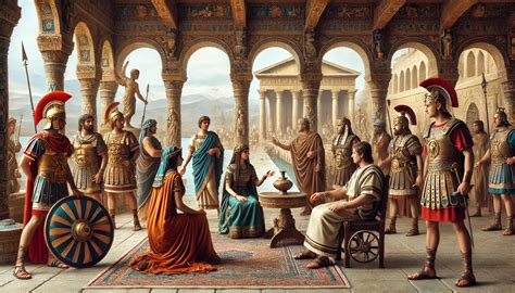 The Meeting of Julius Caesar and Cleopatra: A Pivotal Moment in History ...