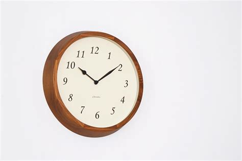 電波時計 Clair CLOCK WALNUT | シャンブル【CHAMBRE】byインターゼロ