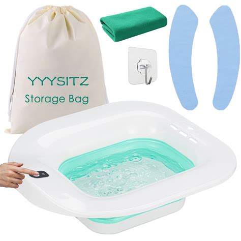 YYYSITZ Electric Sitz Bath, Sitz Bath for Hemorrhoids, Sitz Bath for Postpartum Care, Toilet ...