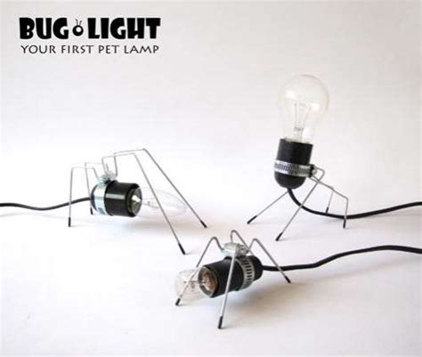 Insect-Inspired Light Fixtures : Bug Light Pet Lamp