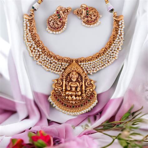Temple Jewellery Set – Svila Fashion