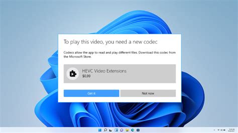 HEVC Codec Microsoft 的图像结果