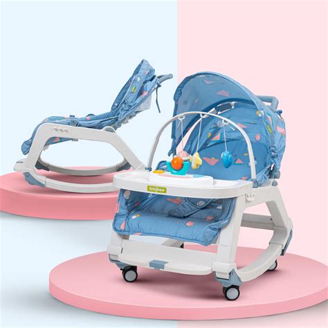 Baybee 5 in 1 Baby Rocker and Booster Seat for Babies with Multi ...