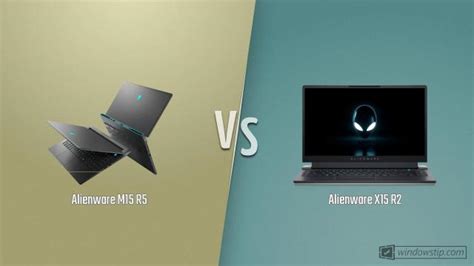 Alienware M15 R6 vs X15 的图像结果
