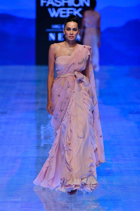 Lakmé Fashion Week winter/festive 2019: The best saris spotted on the ...