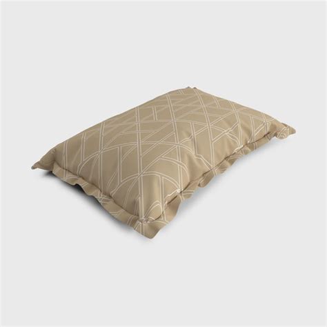 Buy Marshmallow Beige Printed Cotton Pillow Covers - 45x70cm - Set of 2 ...