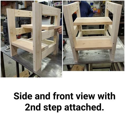 Image result for How to Build a 2 Step Stool
