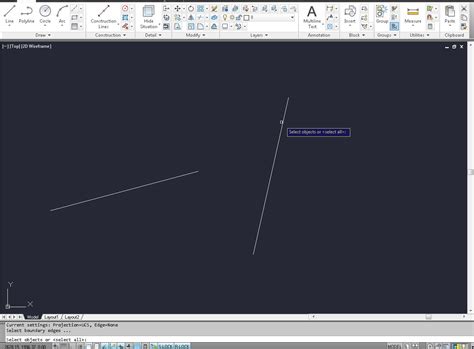 How to Extend Multiple Lines in AutoCAD 的图像结果