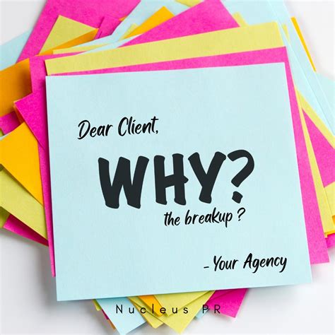 Breaking up with a Client – Nucleus Public Relations | PR Agency in ...