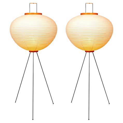 Isamu Noguchi Akari 10A Floor Lamp with Stamped Signature For Sale at ...