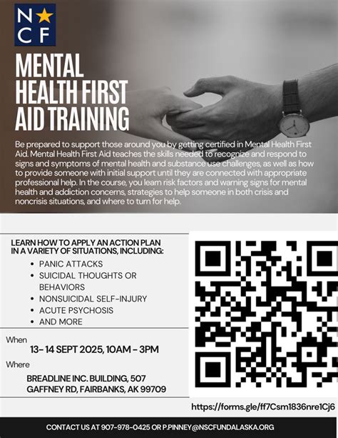 Mental Health First Aid Training, 507 Gaffney Rd, Fairbanks, AK 99701 ...