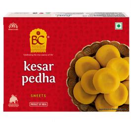 Bhikharam Chandmal kesar-peda