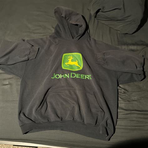 john deere hoodie XL - Depop