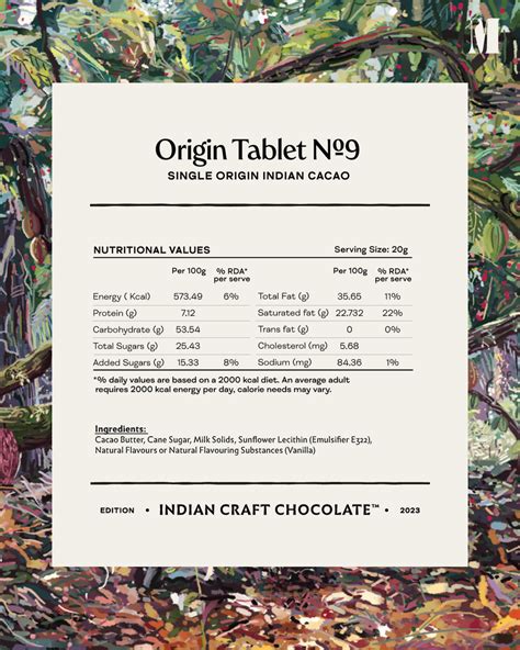 Indian Origin Tablet No. 9 - Caramelised White