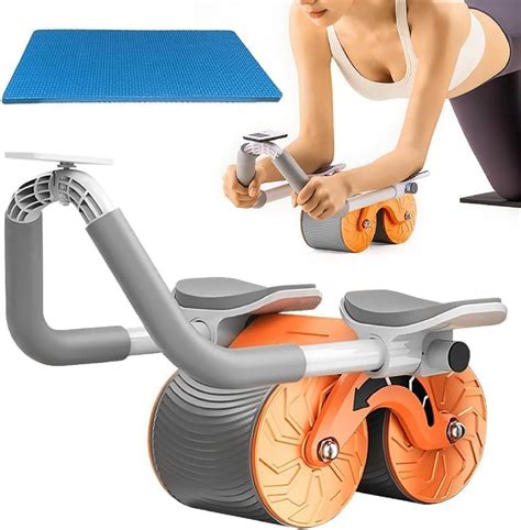 Automatic Rebound Abdominal Wheel, Ab Roller with Elbow Support for ...