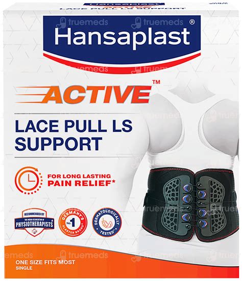 Hansaplast Active One Size Fits Most Lace Pull Ls Support Single 1 ...