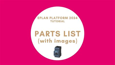 Image result for How to Create a Part Module in Eplan