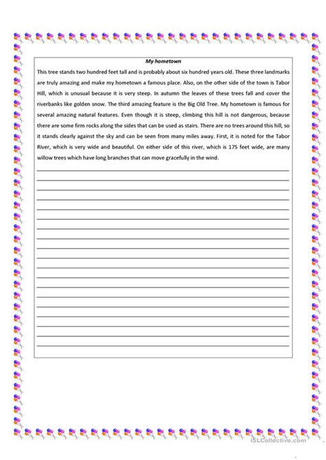 Image result for Paragraph Worksheets Printable