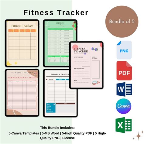 Exercise Template Printable 的图像结果