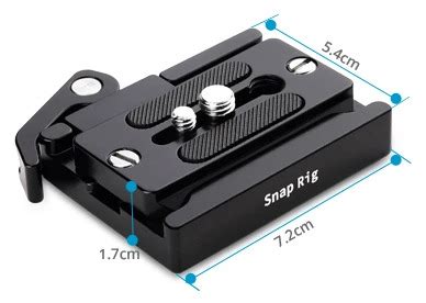 Proaim SnapRig Arca-Type Quick Release Plate w Base QR207